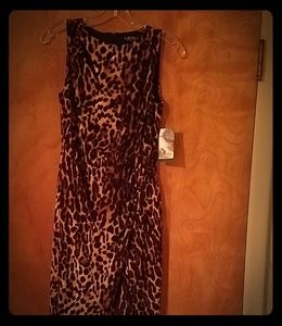 Ralph Lauren leopard print dress - NWT